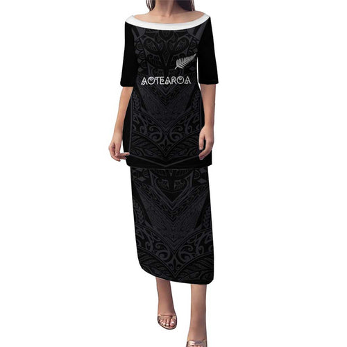 Custom Aotearoa Rugby Family Matching Puletasi and Hawaiian Shirt The Blacks-Sporty T90 Style - Aussie Hoodie