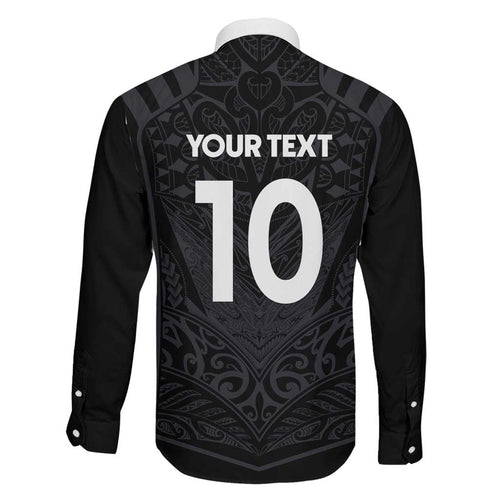Custom Aotearoa Rugby Family Matching Short Sleeve Bodycon Dress and Hawaiian Shirt The Blacks-Sporty T90 Style - Aussie Hoodie