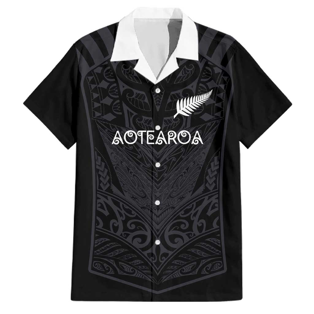 Custom Aotearoa Rugby Family Matching Summer Maxi Dress and Hawaiian Shirt The Blacks-Sporty T90 Style - Aussie Hoodie
