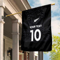 Custom Aotearoa Rugby Garden Flag The Blacks-Sporty T90 Style - Aussie Hoodie