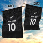 Custom Aotearoa Rugby Garden Flag The Blacks-Sporty T90 Style - Aussie Hoodie