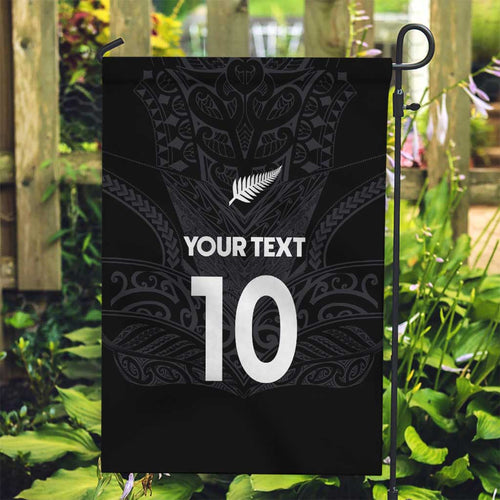 Custom Aotearoa Rugby Garden Flag The Blacks-Sporty T90 Style - Aussie Hoodie