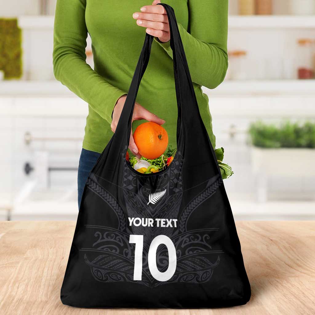 Custom Aotearoa Rugby Grocery Bag The Blacks-Sporty T90 Style - Aussie Hoodie