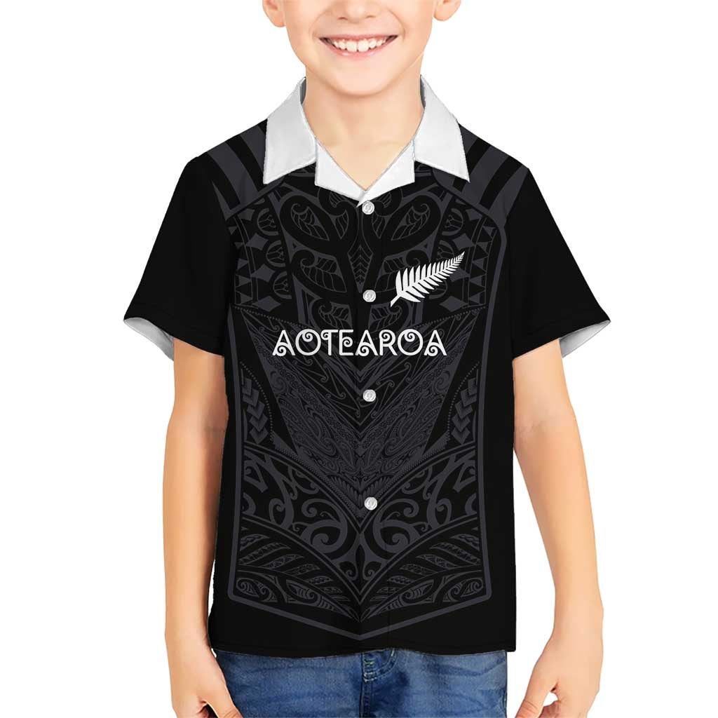 Custom Aotearoa Rugby Hawaiian Shirt The Blacks-Sporty T90 Style - Aussie Hoodie