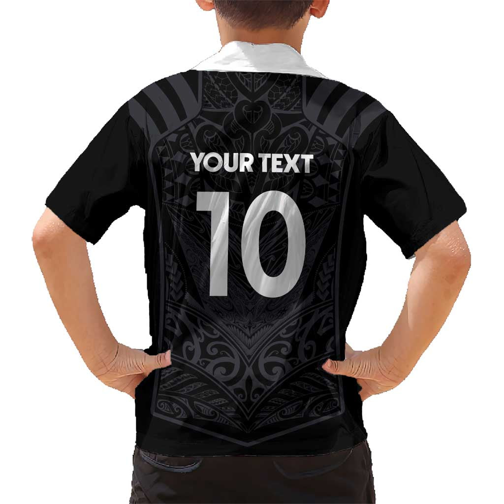 Custom Aotearoa Rugby Hawaiian Shirt The Blacks-Sporty T90 Style - Aussie Hoodie