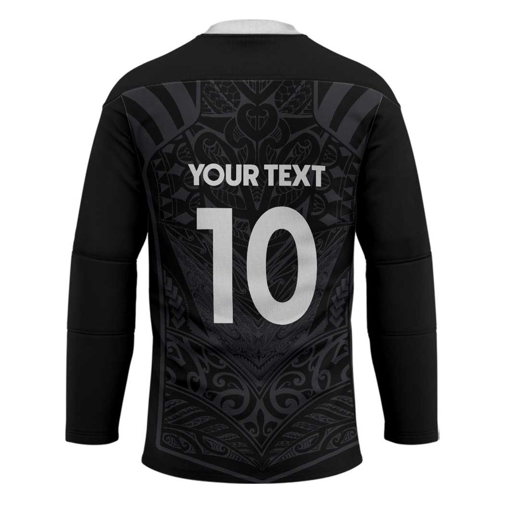 Custom Aotearoa Rugby Hockey Jersey The Blacks-Sporty T90 Style - Aussie Hoodie