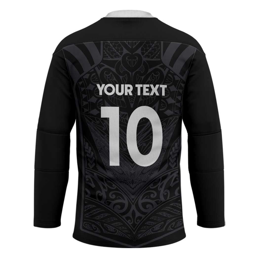 Custom Aotearoa Rugby Hockey Jersey The Blacks-Sporty T90 Style - Aussie Hoodie
