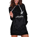 Custom Aotearoa Rugby Hoodie Dress The Blacks-Sporty T90 Style - Aussie Hoodie