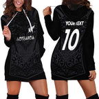 Custom Aotearoa Rugby Hoodie Dress The Blacks-Sporty T90 Style - Aussie Hoodie