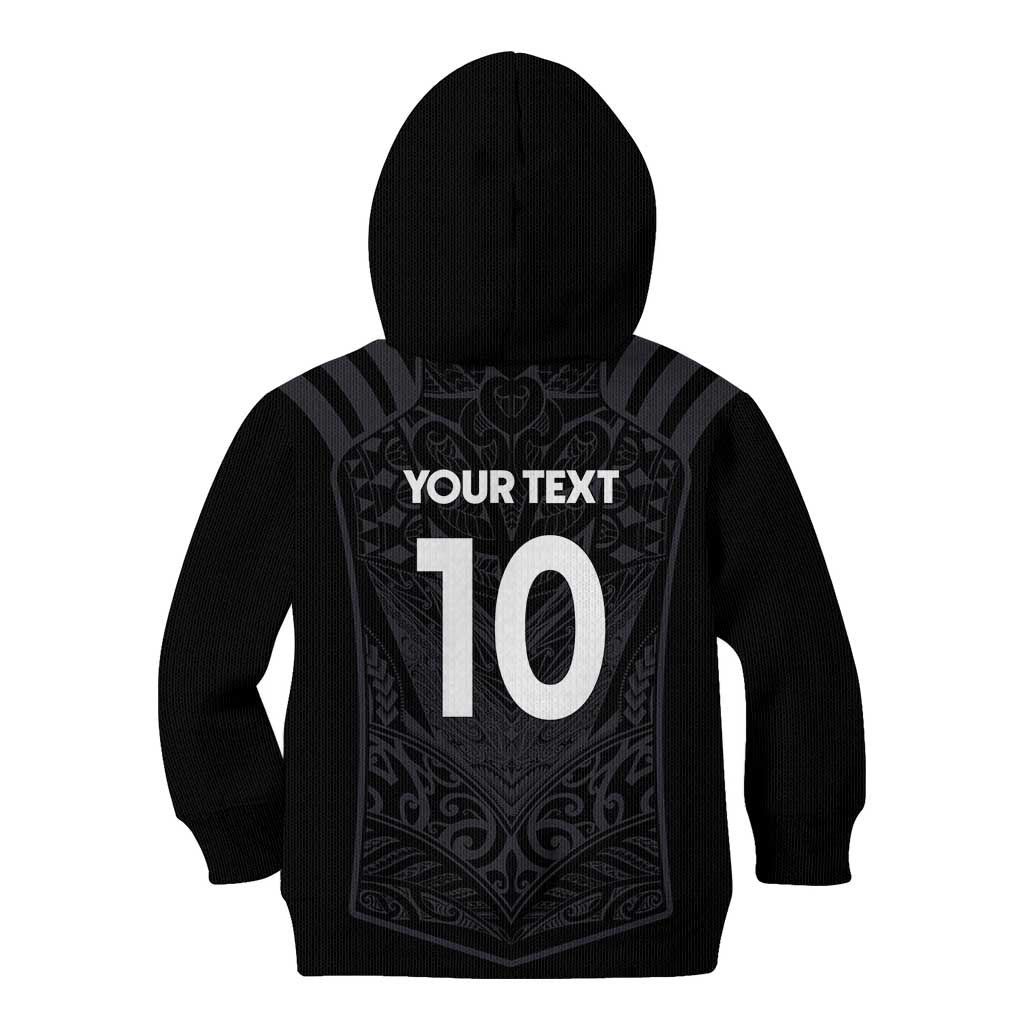 Custom Aotearoa Rugby Kid Hoodie The Blacks-Sporty T90 Style - Aussie Hoodie