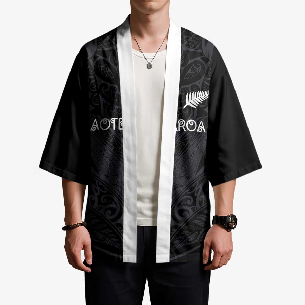 Custom Aotearoa Rugby Kimono The Blacks-Sporty T90 Style - Aussie Hoodie
