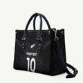 Custom Aotearoa Rugby Leather Bag The Blacks-Sporty T90 Style - Aussie Hoodie