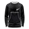 Custom Aotearoa Rugby Long Sleeve Shirt The Blacks-Sporty T90 Style - Aussie Hoodie