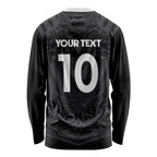 Custom Aotearoa Rugby Long Sleeve Shirt The Blacks-Sporty T90 Style - Aussie Hoodie