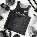Custom Aotearoa Rugby Men Tank Top The Blacks-Sporty T90 Style - Aussie Hoodie