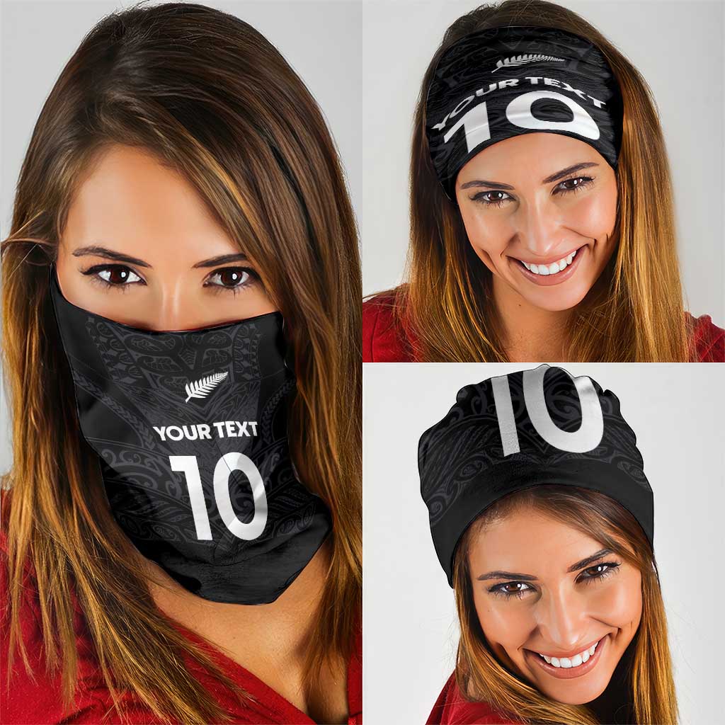 Custom Aotearoa Rugby Neck Gaiter The Blacks-Sporty T90 Style - Aussie Hoodie