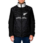 Custom Aotearoa Rugby Padded Jacket The Blacks-Sporty T90 Style - Aussie Hoodie