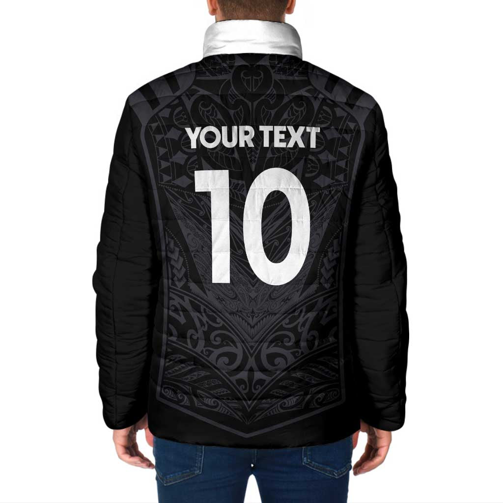 Custom Aotearoa Rugby Padded Jacket The Blacks-Sporty T90 Style - Aussie Hoodie