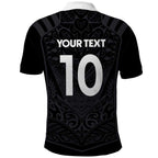 Custom Aotearoa Rugby Polo Shirt The Blacks-Sporty T90 Style - Aussie Hoodie