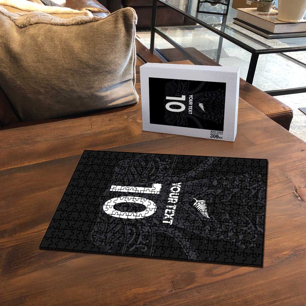 Custom Aotearoa Rugby Puzzle The Blacks-Sporty T90 Style - Aussie Hoodie