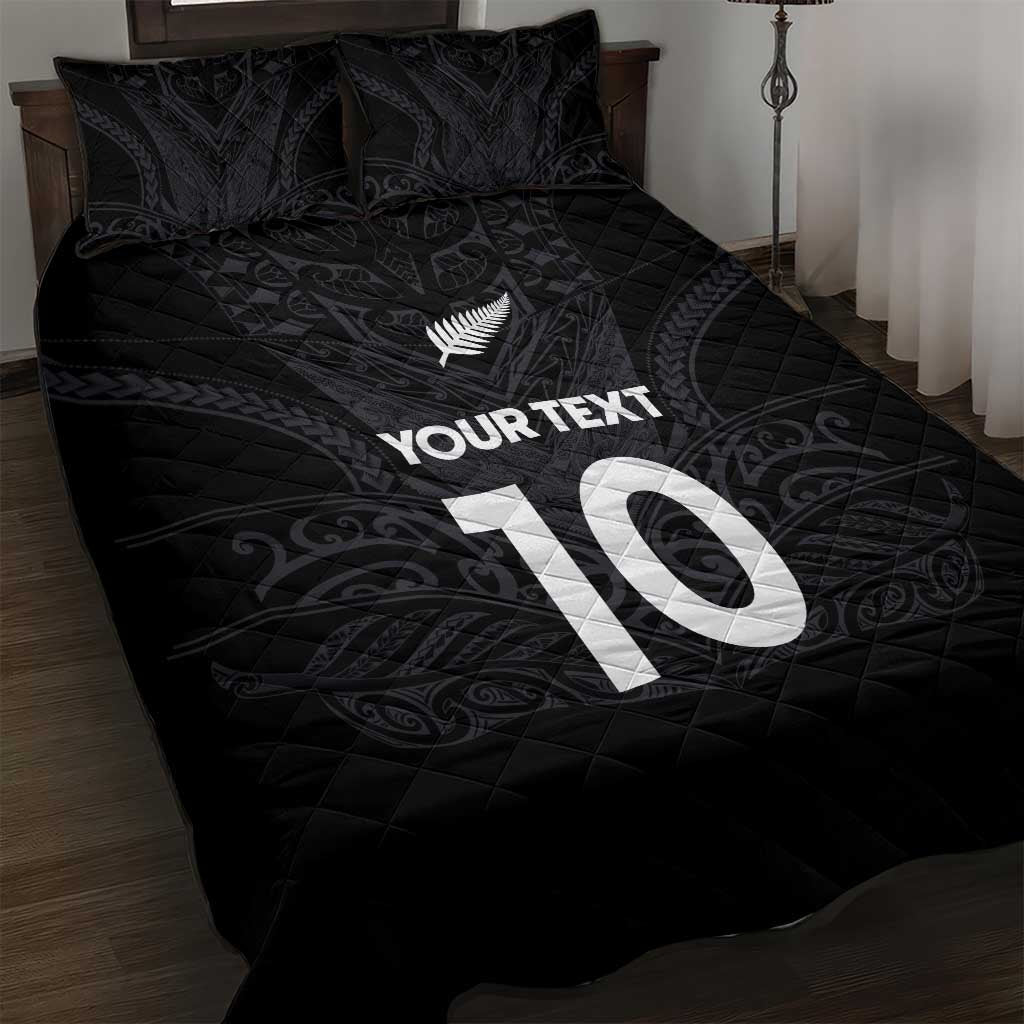 Custom Aotearoa Rugby Quilt Bed Set The Blacks-Sporty T90 Style - Aussie Hoodie
