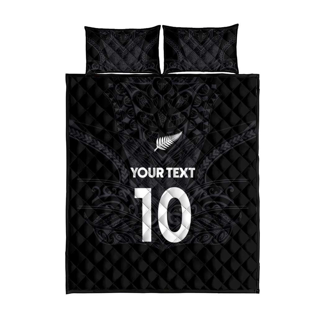 Custom Aotearoa Rugby Quilt Bed Set The Blacks-Sporty T90 Style - Aussie Hoodie