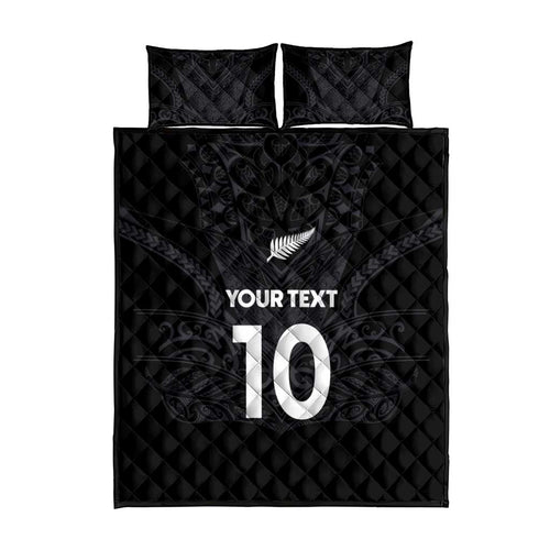 Custom Aotearoa Rugby Quilt Bed Set The Blacks-Sporty T90 Style - Aussie Hoodie