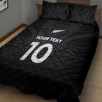 Custom Aotearoa Rugby Quilt Bed Set The Blacks-Sporty T90 Style - Aussie Hoodie