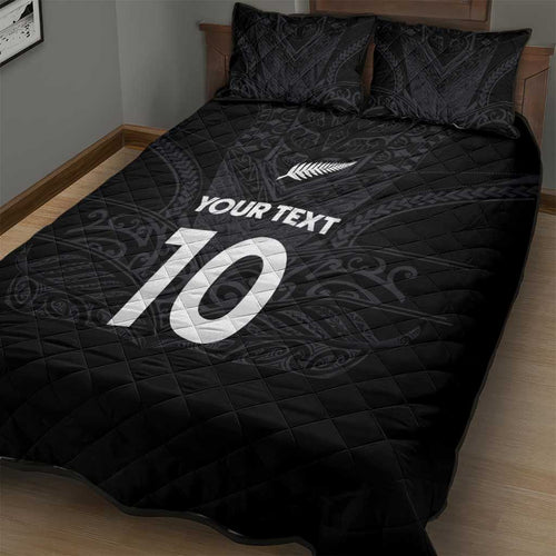 Custom Aotearoa Rugby Quilt Bed Set The Blacks-Sporty T90 Style - Aussie Hoodie