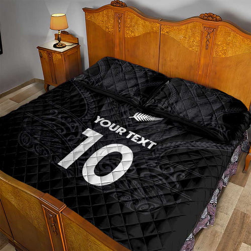 Custom Aotearoa Rugby Quilt Bed Set The Blacks-Sporty T90 Style - Aussie Hoodie
