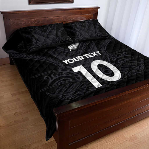 Custom Aotearoa Rugby Quilt Bed Set The Blacks-Sporty T90 Style - Aussie Hoodie