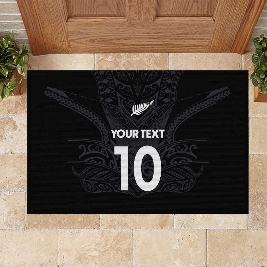 Custom Aotearoa Rugby Rubber Doormat The Blacks-Sporty T90 Style - Aussie Hoodie