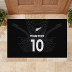 Custom Aotearoa Rugby Rubber Doormat The Blacks-Sporty T90 Style - Aussie Hoodie