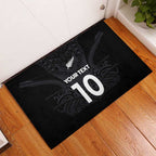 Custom Aotearoa Rugby Rubber Doormat The Blacks-Sporty T90 Style - Aussie Hoodie