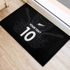 Custom Aotearoa Rugby Rubber Doormat The Blacks-Sporty T90 Style - Aussie Hoodie
