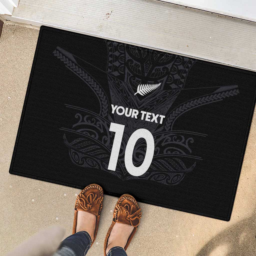 Custom Aotearoa Rugby Rubber Doormat The Blacks-Sporty T90 Style - Aussie Hoodie