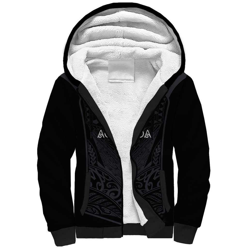 Custom Aotearoa Rugby Sherpa Hoodie The Blacks-Sporty T90 Style - Aussie Hoodie