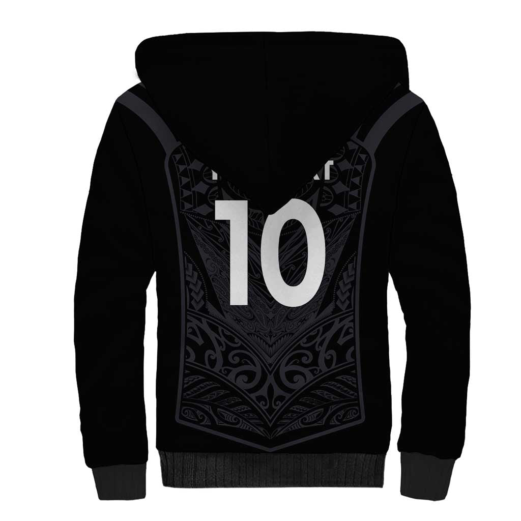Custom Aotearoa Rugby Sherpa Hoodie The Blacks-Sporty T90 Style - Aussie Hoodie