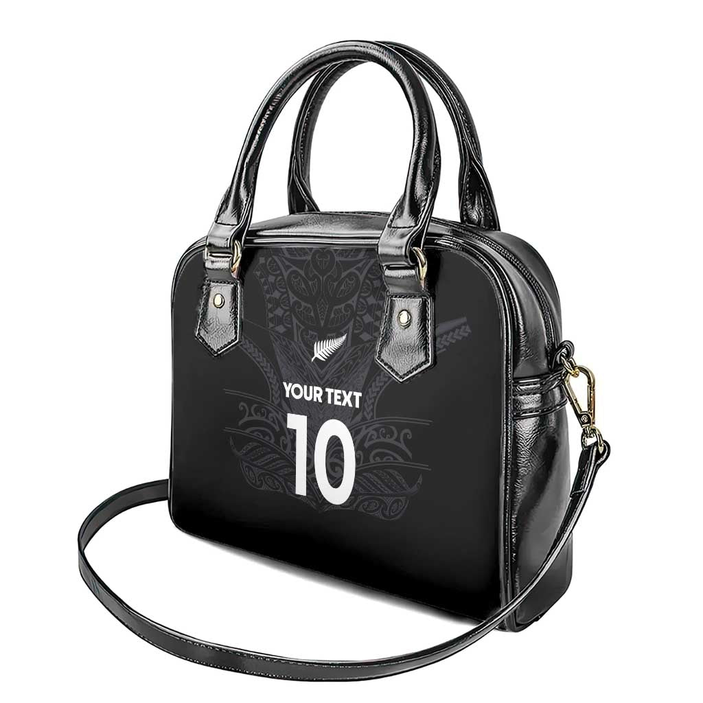 Custom Aotearoa Rugby Shoulder Handbag The Blacks-Sporty T90 Style - Aussie Hoodie