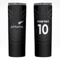 Custom Aotearoa Rugby Skinny Tumbler The Blacks-Sporty T90 Style - Aussie Hoodie