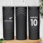 Custom Aotearoa Rugby Skinny Tumbler The Blacks-Sporty T90 Style - Aussie Hoodie