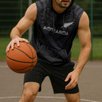 Custom Aotearoa Rugby Sleeveless Hoodie The Blacks-Sporty T90 Style - Aussie Hoodie