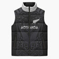 Custom Aotearoa Rugby Sleeveless Puffer Jacket The Blacks-Sporty T90 Style - Aussie Hoodie