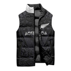Custom Aotearoa Rugby Sleeveless Puffer Jacket The Blacks-Sporty T90 Style - Aussie Hoodie