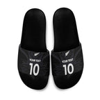Custom Aotearoa Rugby Slide Sandals The Blacks-Sporty T90 Style - Aussie Hoodie
