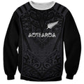 Custom Aotearoa Rugby Sweatshirt The Blacks-Sporty T90 Style - Aussie Hoodie