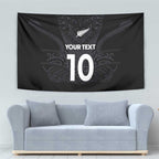 Custom Aotearoa Rugby Tapestry The Blacks-Sporty T90 Style - Aussie Hoodie