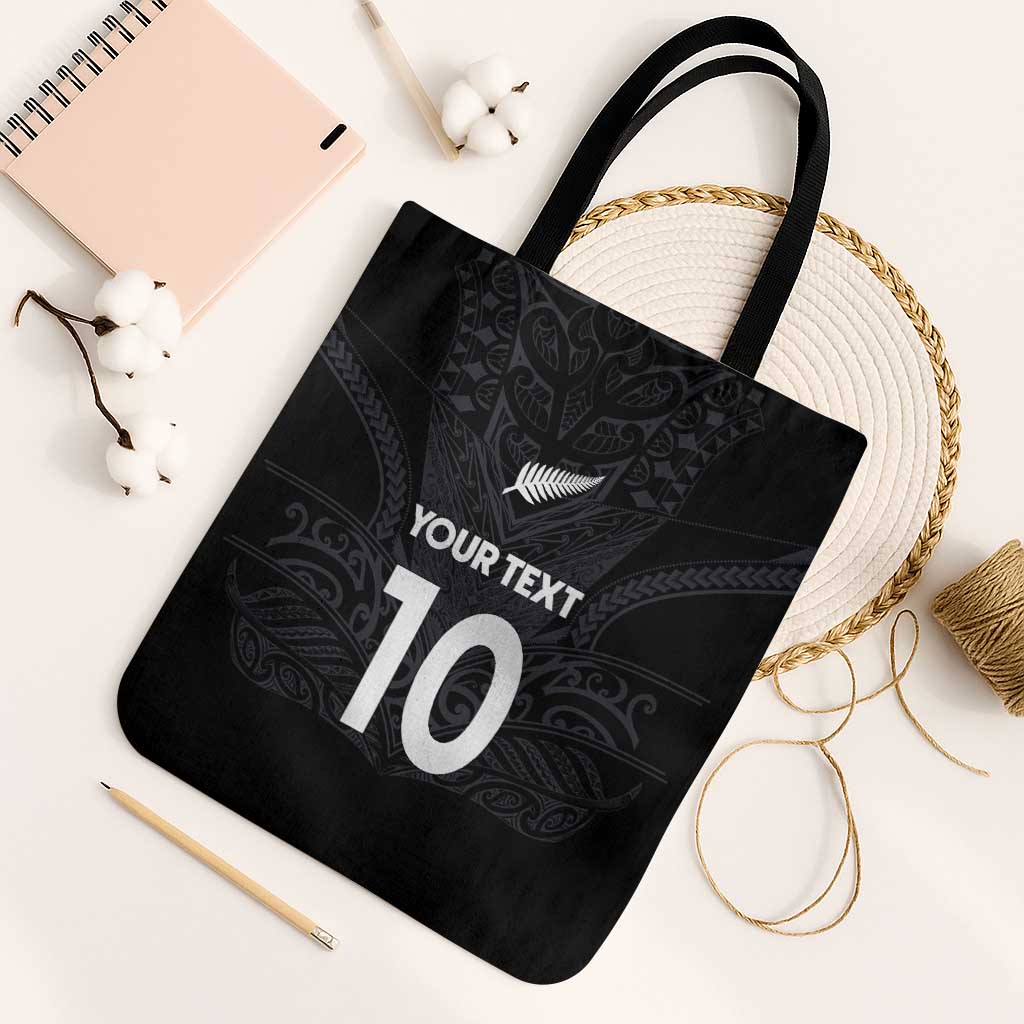 Custom Aotearoa Rugby Tote Bag The Blacks-Sporty T90 Style - Aussie Hoodie