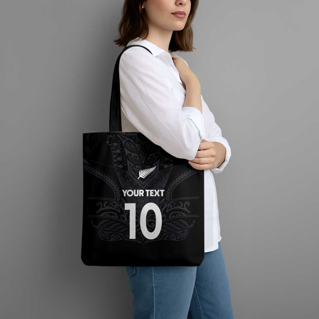 Custom Aotearoa Rugby Tote Bag The Blacks-Sporty T90 Style - Aussie Hoodie