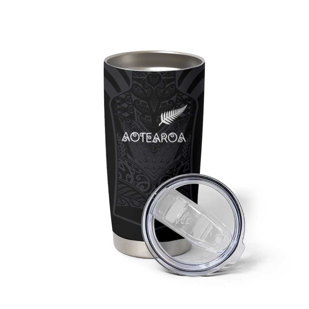 Custom Aotearoa Rugby Tumbler Cup The Blacks-Sporty T90 Style - Aussie Hoodie